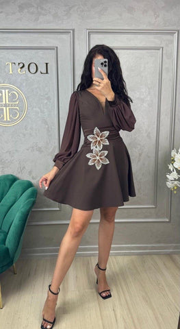 Rochie Evlavia Chocolatte