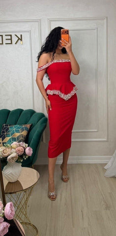Rochie Adaline Red