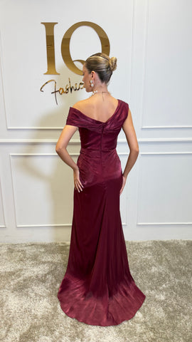 Rochie Amivia Bordo
