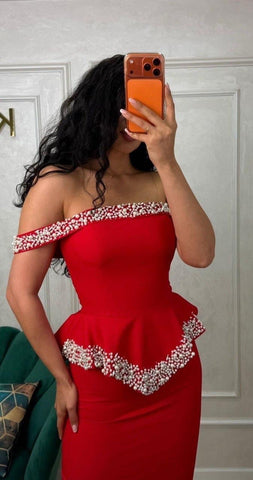 Rochie Adaline Red