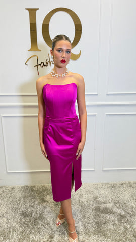 Rochie Cora Fuchsia