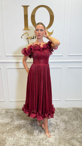 Rochie Kasstiliane Bordo