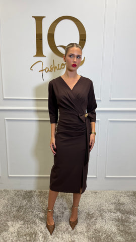 Rochie Ameris Brown(disponibila in 7 zile)