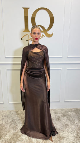 Rochie Astia Coffe